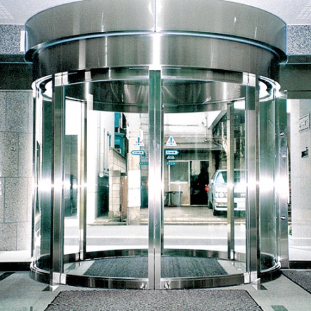 Pintu Kaca Otomatis Circular Automatic