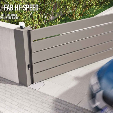 Nice Pintu Kaca Otomatis Model L-FAB Hi-Speed