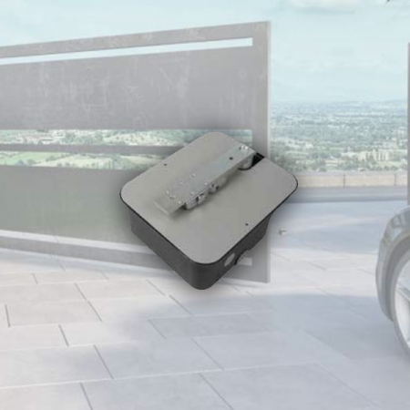 Pintu Kaca Otomatis Model Nice M-FAB