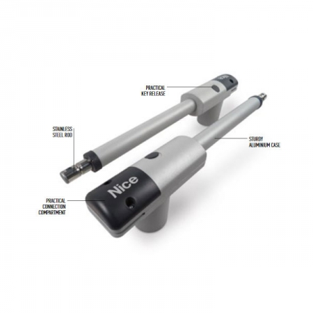 Pintu Kaca Otomatis Nice TOO 230V