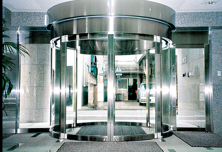 Pintu Kaca Otomatis Circular Automatic