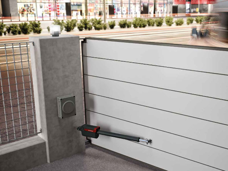 Pintu Kaca Otomatis Nice Titan Hi-Speed