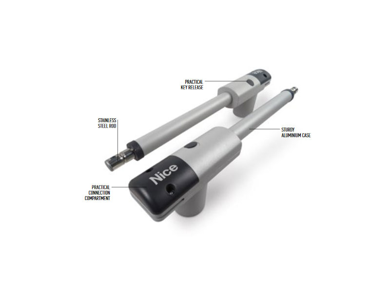 Pintu Kaca Otomatis Nice TOO 230V